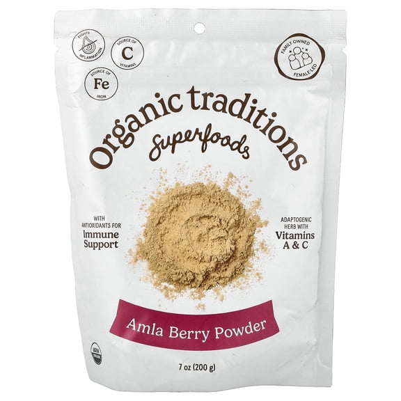 Organic Traditions - Amla Berry Powder - 7 oz.