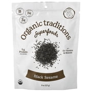 Organic Traditions - Black Sesame Seeds - 8 oz.