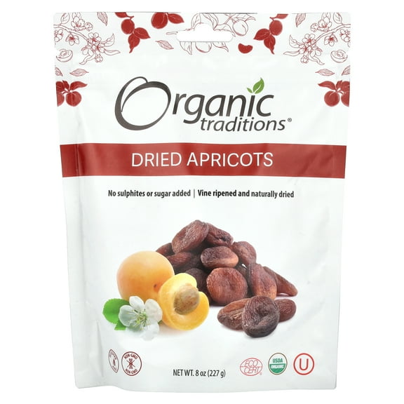 Organic Traditions - Dried Apricots - 8 oz.