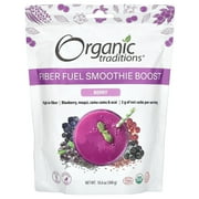 Organic Traditions Fiber Fuel Smoothie Boost, Berry, 10.6 oz 300 g