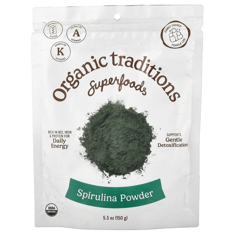 Organic Traditions - Spirulina Powder