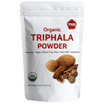 thumbnail image 1 of Organic Triphala Powder, Ayurveda Superfood, Natural Body Detox and Bowel Cleanser Herbal Laxative Rejuvenating Formula 16 OZ / 454 GM, 1 of 8