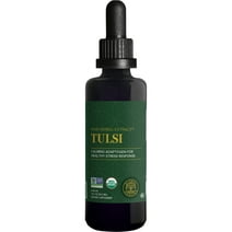 Organic Tulsi Herbal Liquid Supplement by Global Healing®, 2 fl. oz