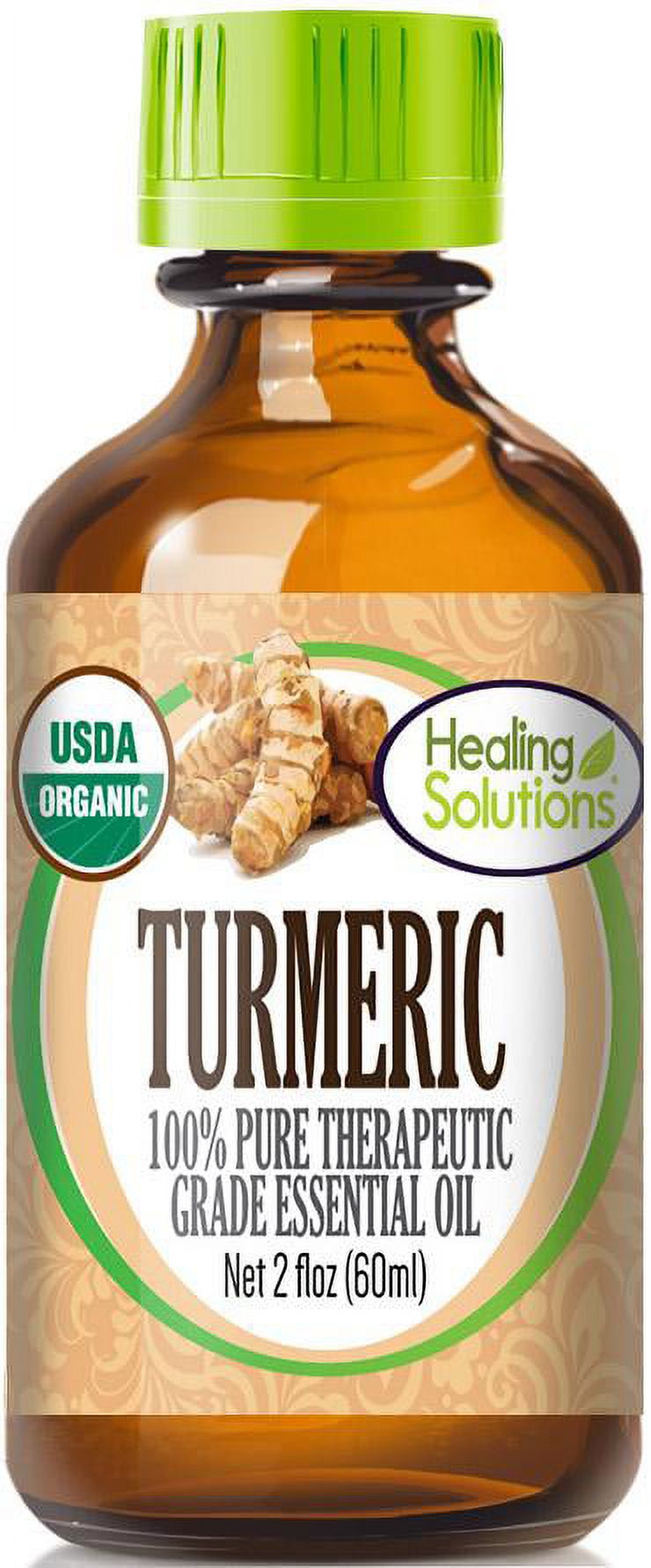 Organic Turmeric Essential Oil (100 Pure USDA Certified Organic