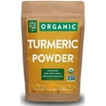 thumbnail image 1 of FGO Organic Turmeric Root Powder w/ Curcumin | 16oz/453g (1lb) Resealable Bag, 1 of 3