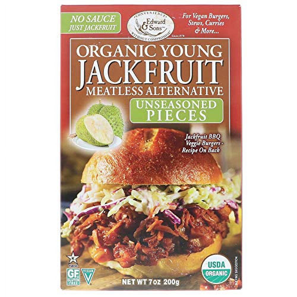 Organic Unseasoned Jackfruit Pieces, 7 OZ