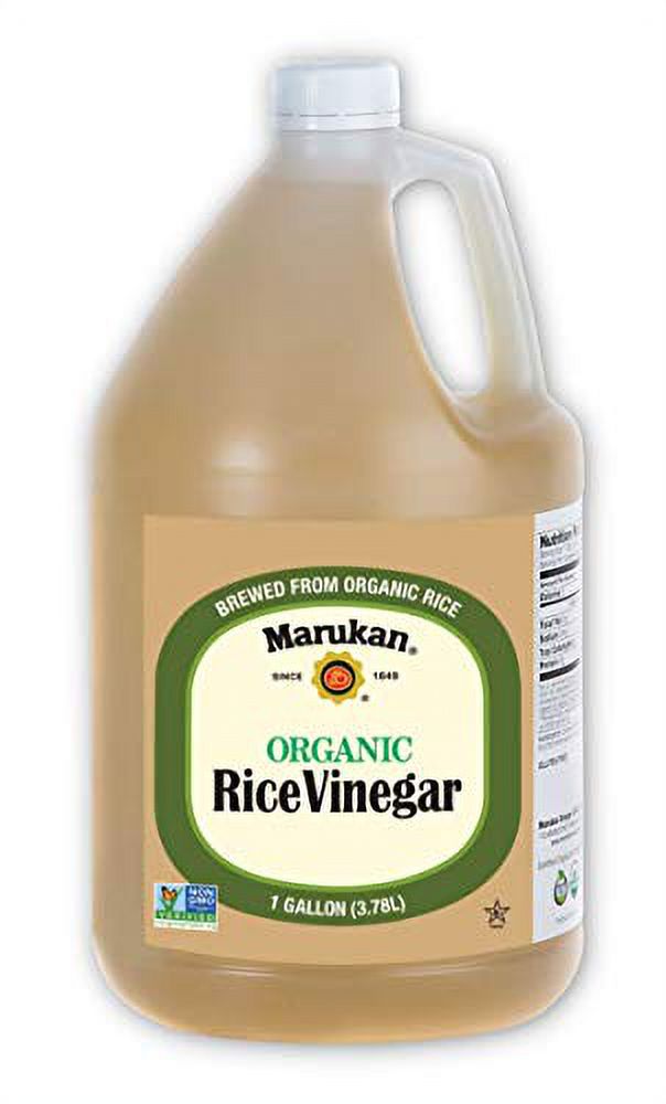 Organic Unseasoned Rice Vinegar, 1 Gallon (Pack of 1)