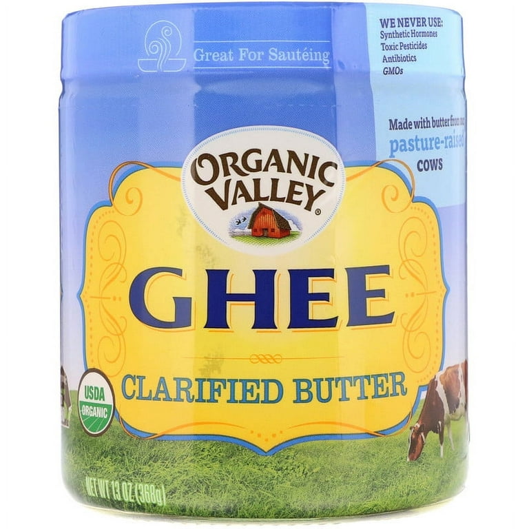 Organic Valley, Organic, Ghee, Clarified Butter, 13 oz 