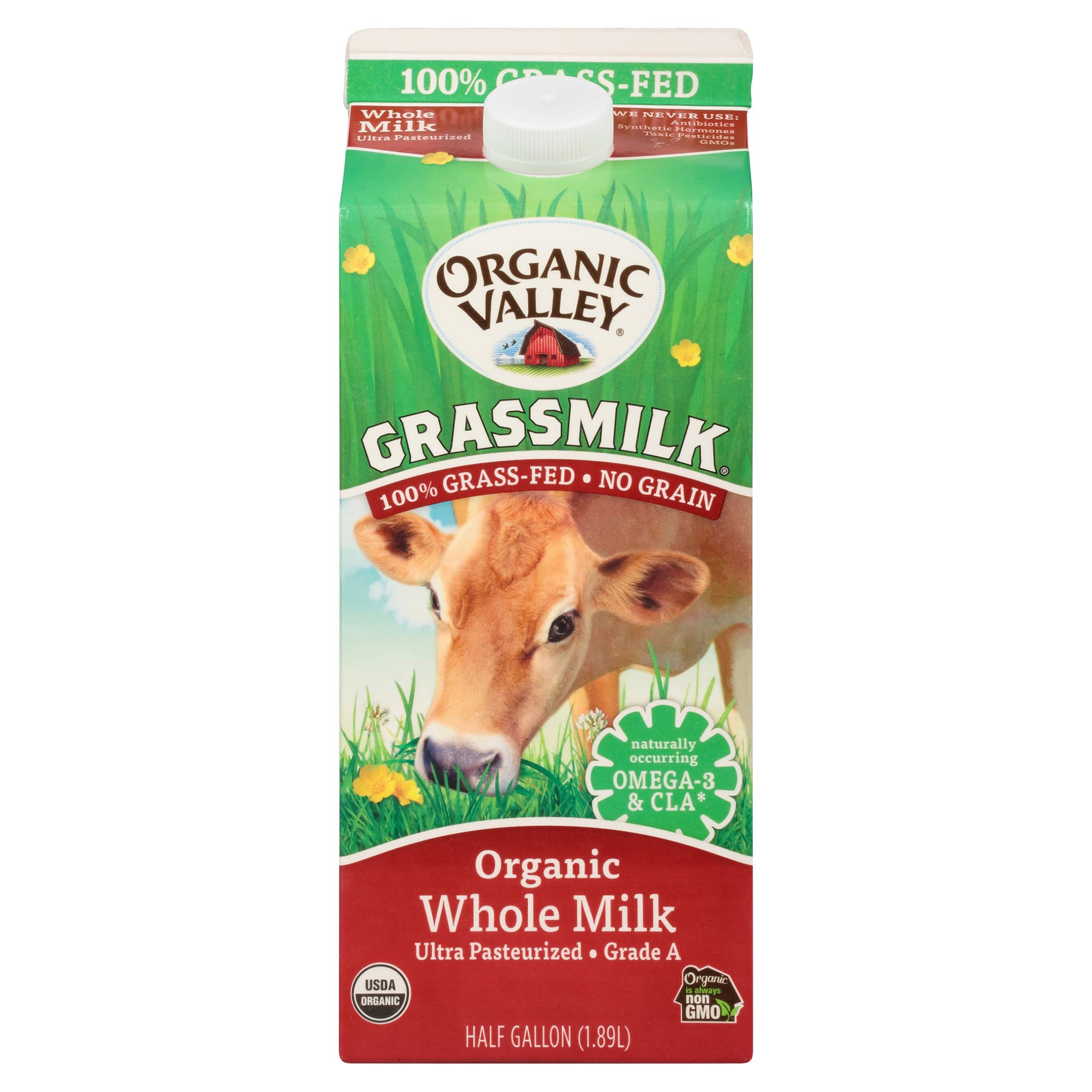 Organic Valley Whole Grassmilk, 64 Fl Oz - image 1 of 7