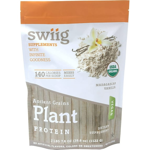 Organic Vanilla Ancient Grains Plant Protein