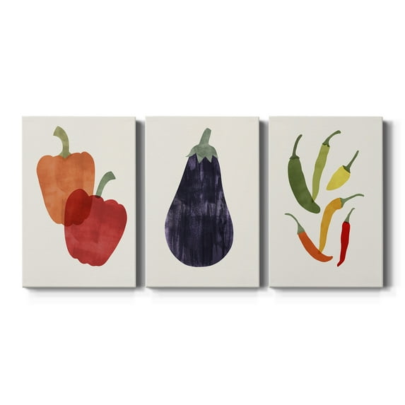Organic Veg VII Premium Gallery Wrapped Canvas - Ready to Hang - 8 x 12 Each