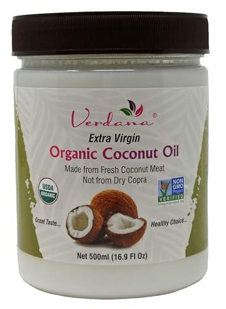 Organic Verdana Extra Virgin Coconut Oil â€“ USDA Organic, Unrefined