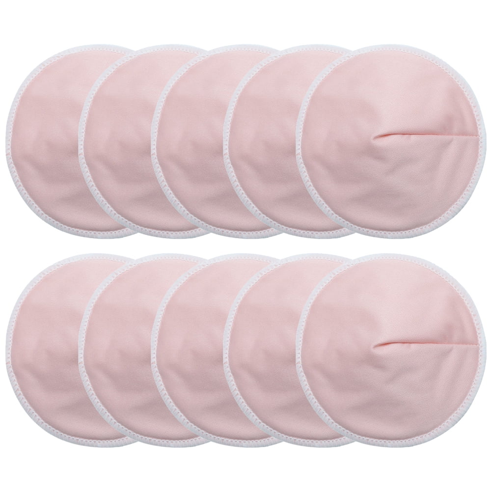 Organic Washable Breast Pads 10 Pack Reusable Nursing Pads for