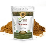 Organic Way Cinnamon Cassia Powder (Cinnamomum cassia) - Adds Flavour & Aroma | Organic & Kosher Certified | Vegan | Raw, Non GMO & Gluten Free | USDA Certified | Origin - India (1LBS / 16Oz)