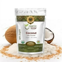 Organic Way Coconut Milk Powder | Organic & Kosher Certified | Vegan, Non GMO & Gluten Free | USDA Certified | 100% Raw from Sri Lanka (2lbs / 32OZ)
