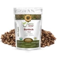 thumbnail image 1 of Organic Way Dried Burdock Root (Arctium lappa) Cut & Sifted - Herbal Tea | Organic & Kosher Certified | Raw, Vegan, Non GMO & Gluten Free | USDA Certified | Origin - Albania (1/2LBS / 8Oz), 1 of 5