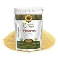 thumbnail image 1 of Organic Way Fenugreek / Methi Powder (Trigonella Foenum) - Adds Flavour & Aroma | Organic & Kosher Certified | Raw, Vegan, Non GMO & Gluten Free | USDA Certified | Origin - India (1LBS / 16Oz), 1 of 7