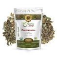 thumbnail image 1 of Organic Way Green Cardamom Cut & Sifted, Hari Elaichi (Elettaria Cardamomum) - Adds Flavour | Organic & Kosher Certified | Non GMO & Gluten Free | USDA Certified | Origin - India (1/4 lbs / 4 oz), 1 of 14