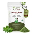 thumbnail image 1 of Organic Way Lemon Balm Leaf Cut & Sifted (Melissa Officinalis) - Herbal Tea | Organic & Kosher Certified | Vegan | Raw, Non GMO & Gluten Free | USDA Certified | Origin - Albania (1/2 lbs / 8 oz), 1 of 8
