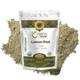 thumbnail image 1 of Organic Way Lemon Peel Powder (Citrus Limon) - European Wild-Harvest | Organic & Kosher Certified | Raw, Vegan, Non GMO & Gluten Free | USDA Certified | Origin - Albania (1/4 lbs / 4 oz), 1 of 5