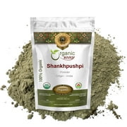 Organic Way Shankhpushpi (Convolvulus Prostratus) Powder - Organic & Kosher Certified | Raw, Vegan, Non GMO & Gluten Free | USDA Certified | Origin - India (1/2 lbs / 8 oz)