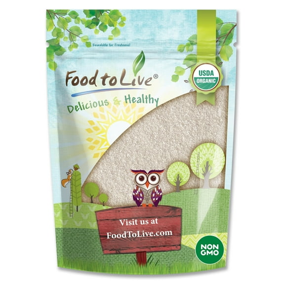 Organic White Polenta, 12 Ounces — Classic Non-GMO Cornmeal. Vegan, Kosher- by Food to Live