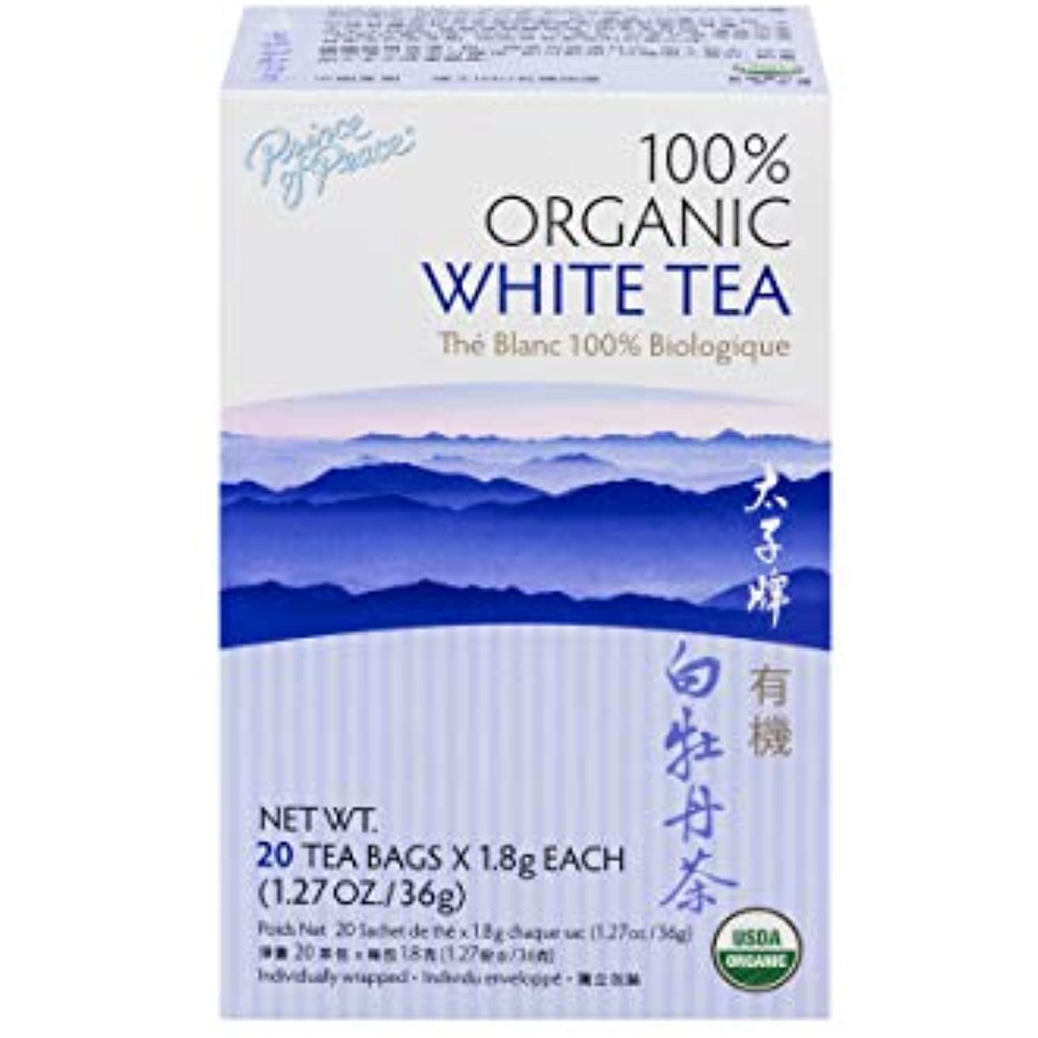 Organic White Tea 20 Bag