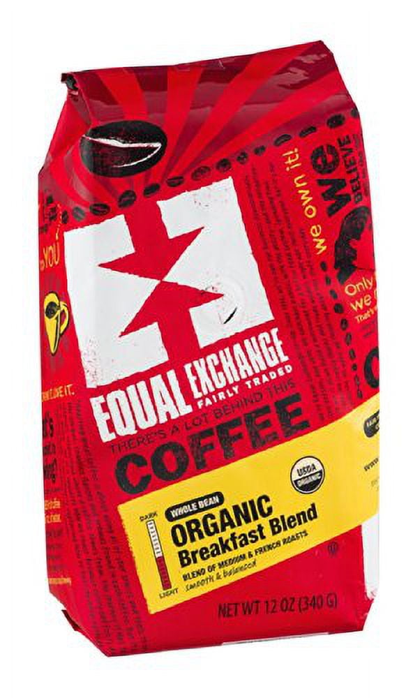Organic Whole Bean Breakfast Blend Coffee, 12 Ounce -- 6 Per Case