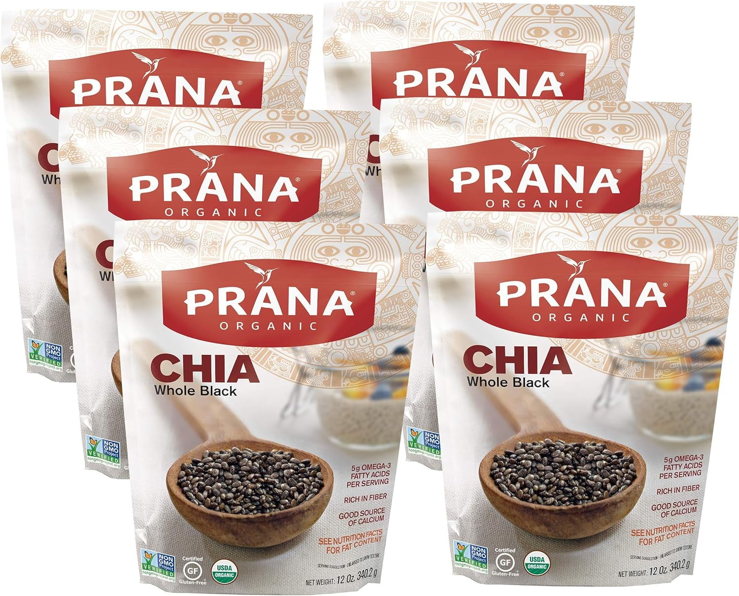 Organic Whole Black Chia Seeds Superfood Chia with to Aid Digestion