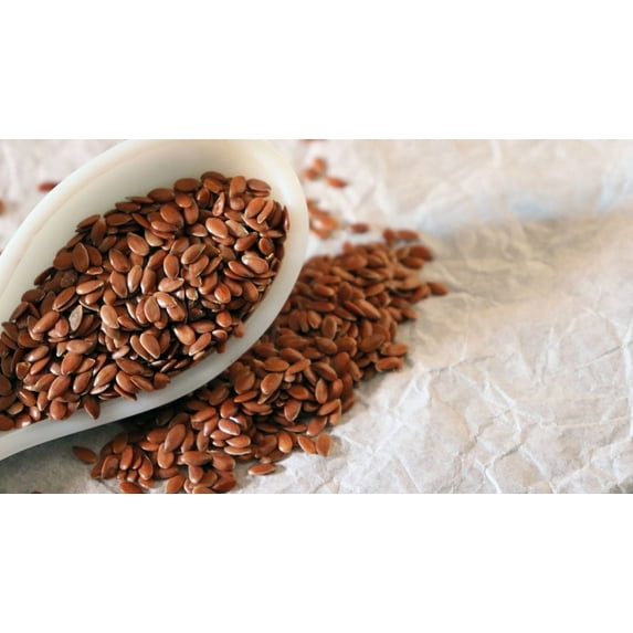 Organic Whole Flax Seeds High Fiber Gluten-Free Non-GMO Vegan Superfood