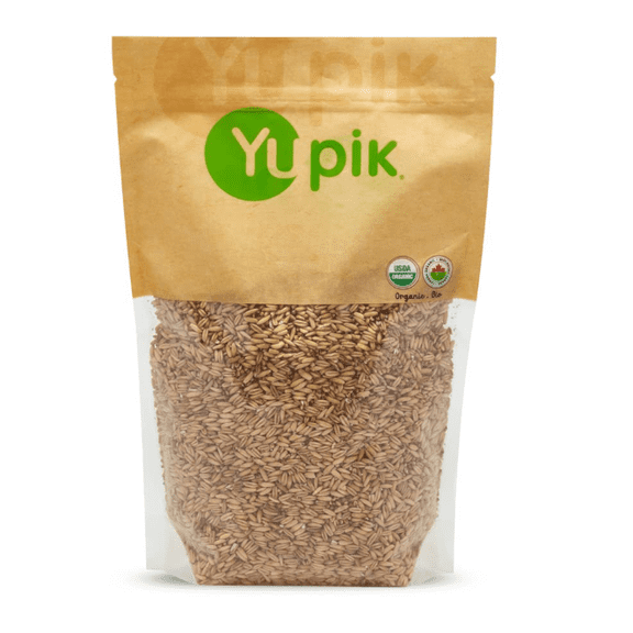 Organic Whole Oat Groats,2.2 lb (35.2 oz), Non-GMO, Vegan, Kosher, Raw, Whole Grain Oats, Salt-Free, Nutty Flavor, Good Source of Fiber, Ideal for Baking & Cooking