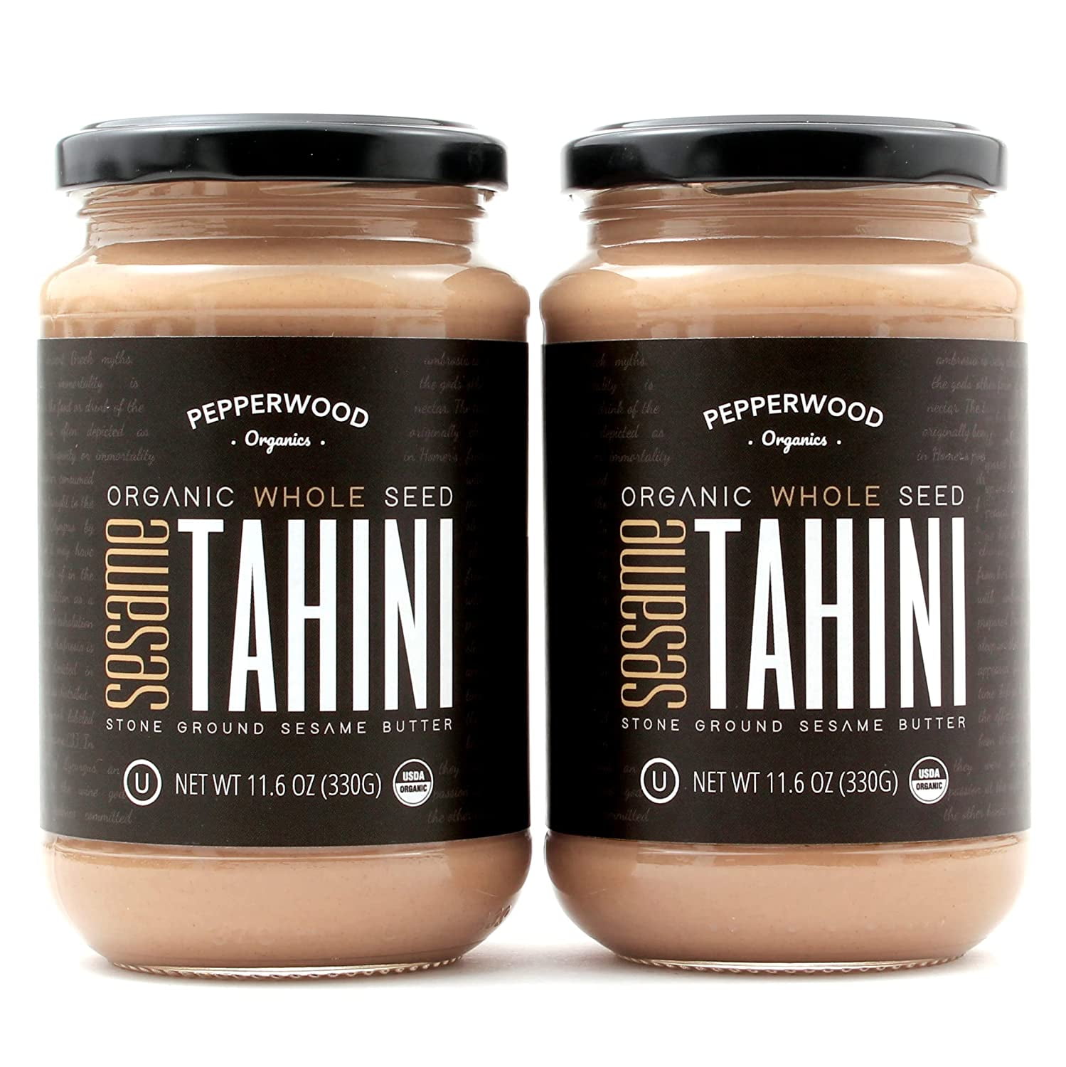 Organic Whole Sesame Tahini Paste Unhulled & StoneGround Silky