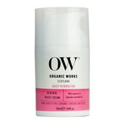 Organic Works Daily Hydration Renewal Night Cream, 1.69 oz Face Moisturizer