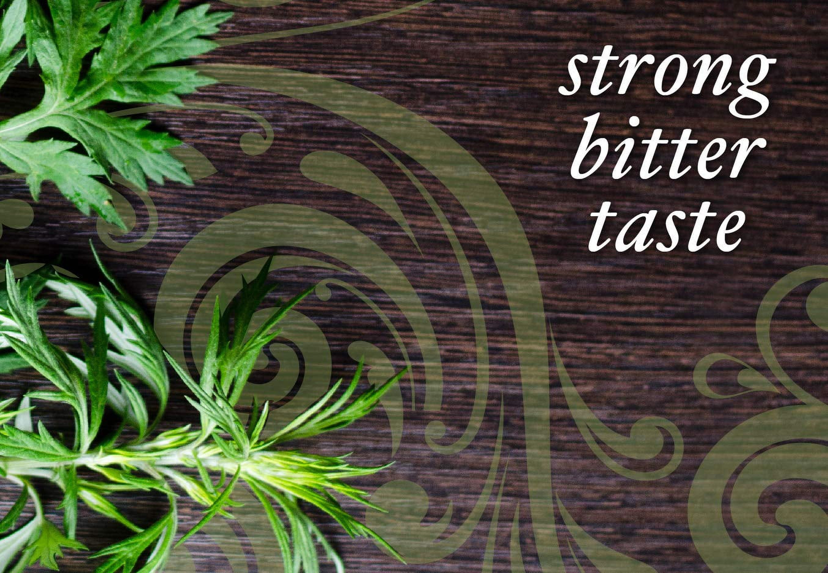 Organic Wormwood Tea Kosher, USDA Organic, CCOF Organic, 18 Bleach