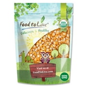 Organic Yellow Popcorn, 7 Pounds — Non-GMO, Vegan, Raw — by Food to Live