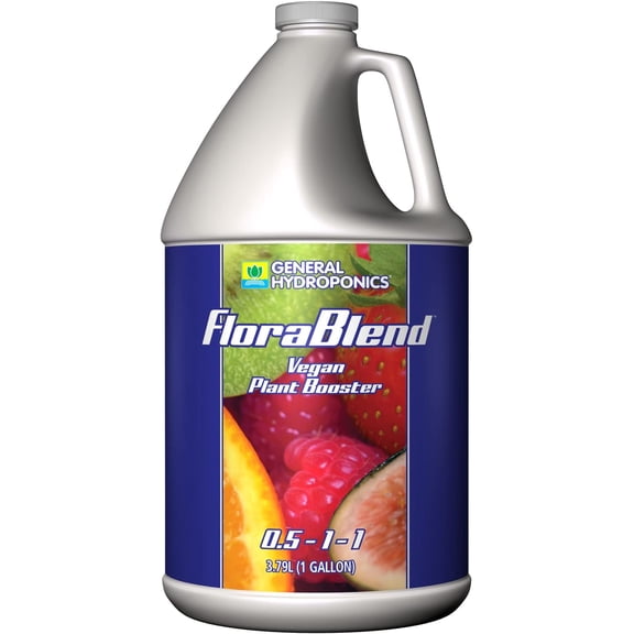 Organic compounds increase and promote healthy root structures Plant Booster Flora Blend 0.5-1-1 1 Gal