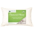thumbnail image 1 of ORGANIC TEXTILES 100% Organic Cotton Pillow with Organic Cotton Cover - GOTS CERTIFIED - Adjustable Loft, Head Neck Pain Relief, Back Side Stomach Sleepers, Bed Pillow - (Standard) - Pack of 1, 1 of 8