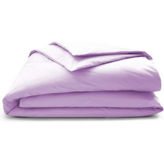 OrganicTextiles 100% Organic Cotton Crib Duvet Cover (Standard Crib, Lilac) | 350 Thread Count | Comfortable Cotton Duvet Cover for Babies, Kids, Toddler, Infant | Lightweight and Softest