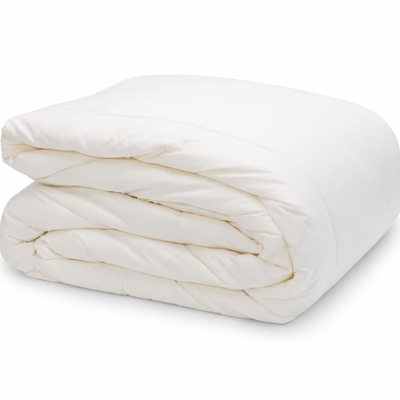 Organic Textiles Organic Cotton Comforter with Organic Cotton Cover, 350 Thread Count (Twin)