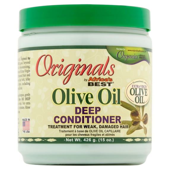 Organics Africa's Best - Olive Oil Deep Conditioner 15 Oz. * BEAUTY TALK LA *