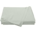 thumbnail image 1 of Organictune 1800 Count Luxury Microfiber Flat Sheet, Extra Soft and Cozy, Wrinkle, Fade, Stain Resistant Bed Top Sheet, Light Gray, Twin, 66"x96", 6 Pack, 1 of 5
