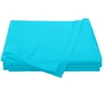 thumbnail image 1 of Organictune 1800 Count Luxury Microfiber Flat Sheet, Extra Soft and Cozy, Wrinkle, Fade, Stain Resistant Bed Top Sheet, Blue, Full, 81"x96", 1 of 5