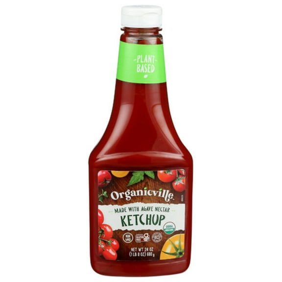 Organicville Organic Ketchup 24 oz (Pack Of 3)