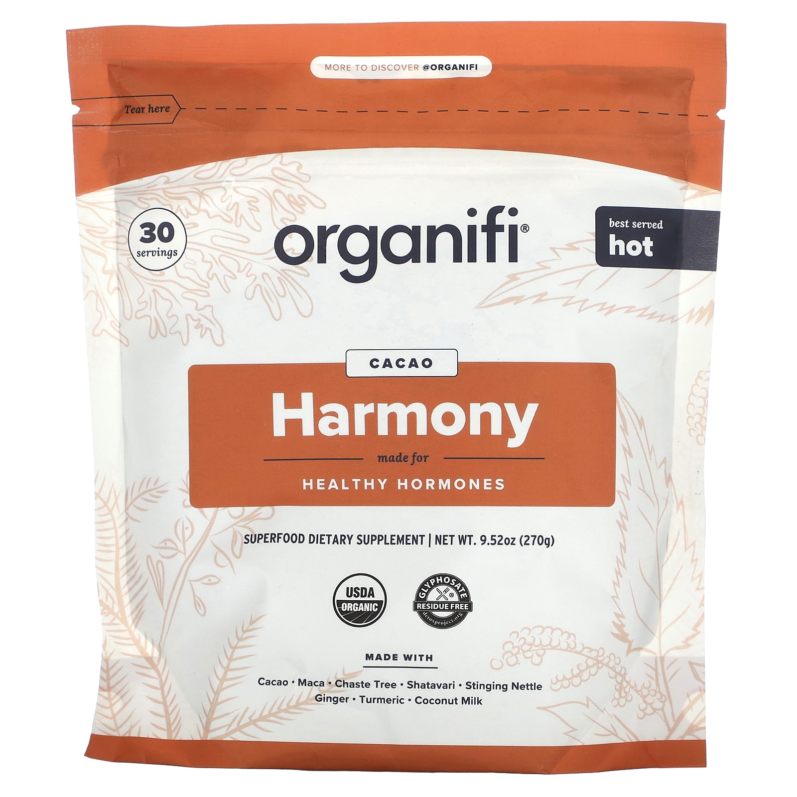 Organifi Harmony - Women's Hormone Balance Supplement with