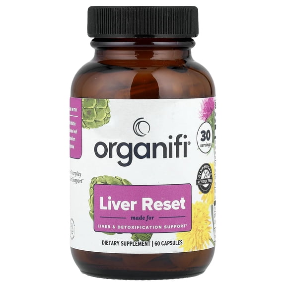 Organifi Liver Reset, 60 Capsules