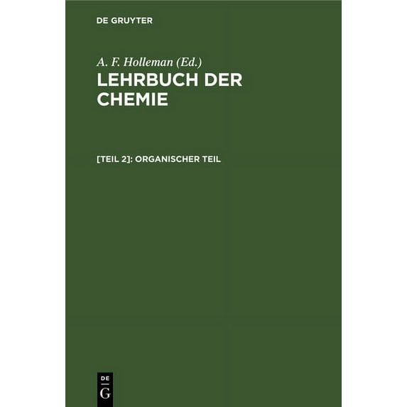 Organischer Teil, (Hardcover)