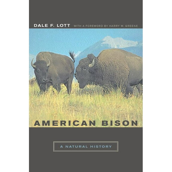 Organisms and Environments: American Bison : A Natural History (Series #6) (Edition 1) (Paperback)