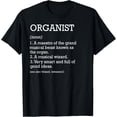 thumbnail image 1 of Organist Job Definition Personalized Funny Organ Player T-Shirt mens t shirt，black，women，funny，misfits，men，journey, 1 of 4