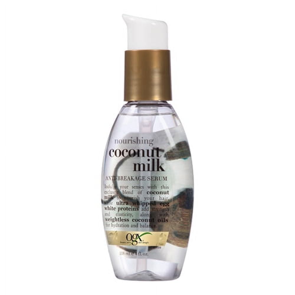 Organix Coconut Milk AntiBreakage Hair Serum 4 Oz