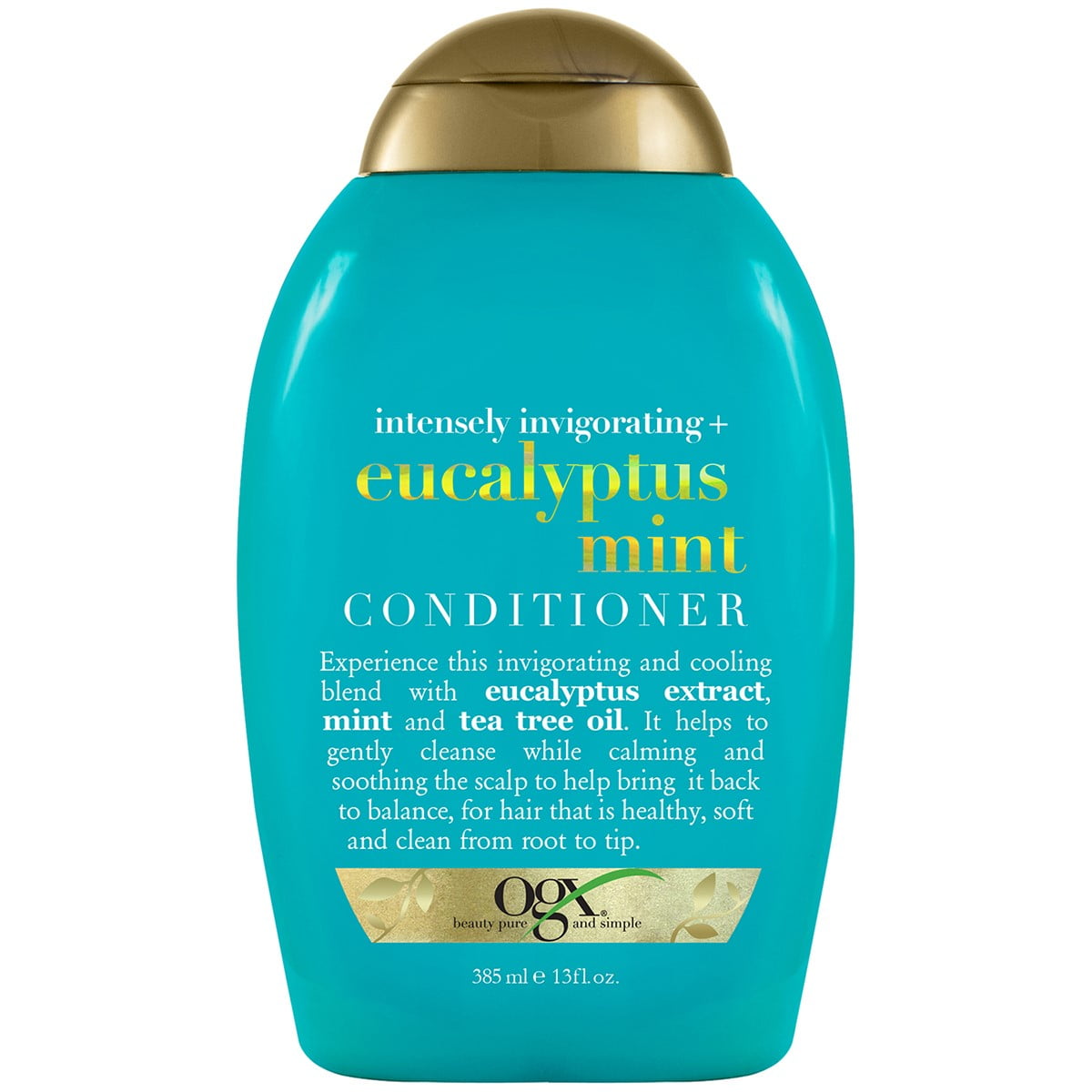 Organix Intensely Invigorating Plus Conditioner, Eucalyptus Mint, 13